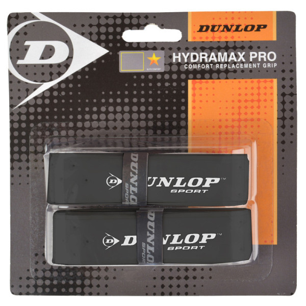 Squash omotávky DUNLOP Hydramax Pro PU grip - černý